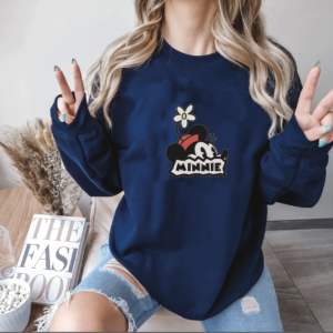 Retro minnie crew neck