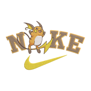 Diseño de boradado: Nike Raichu - POKEMON
