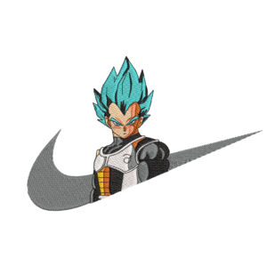 Diseño bordado: Nike Logo Vegeta