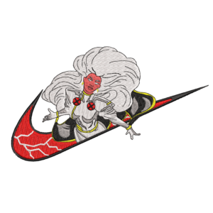 Diseño de bordado: Nike Logo Storm XMEN