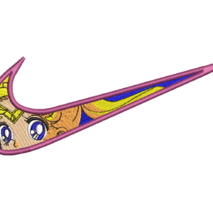 Diseño de bordado: Nike Logo detalle Sailor MOon