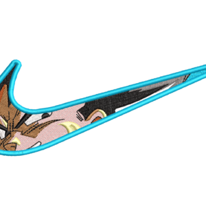 Diseño de bordado: Nike Logo Vegeta Especial (Diseño interior)