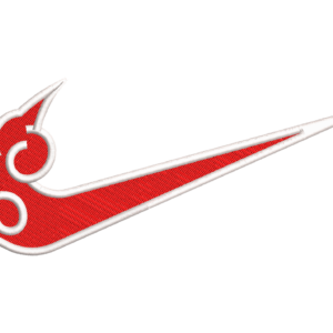 Diseño de bordado: Nike Logo detalle Naruto
