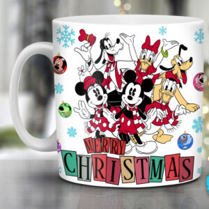 Taza Mickey and Friends Navidad
