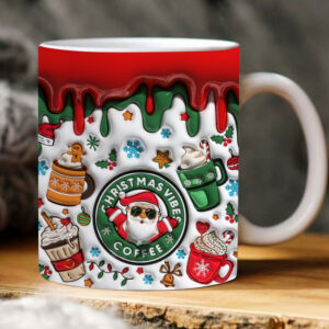 Taza Christmass Vibes Coffee