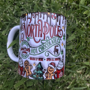 Taza North Pole Hot Chocolate Christmas