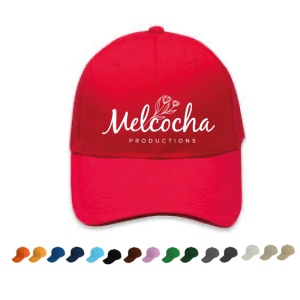 Gorra de tela bordada. Melcocha Productions