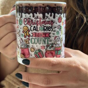 Taza Christmass Calories don’t Count