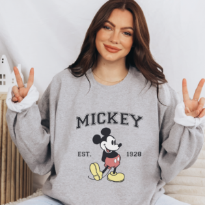 Mickey Est. 1928 crew neck oversized