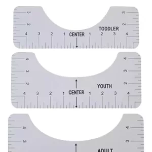 Reglas para medir estampados