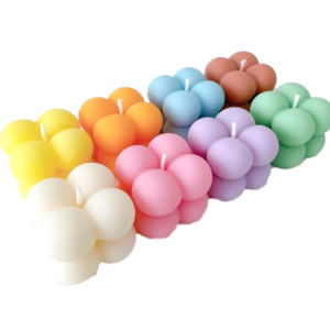 Mini bubble candle