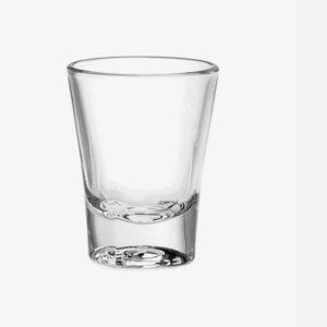 Vaso Shot de vidrio