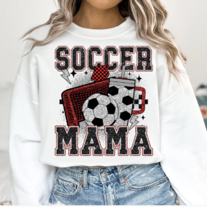 Soccer mama crew neck
