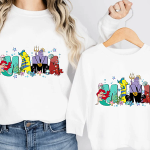 Mama Mini la Sirenita Crew neck