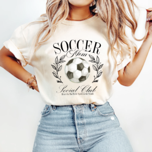 Soccer Mom social club shirt oversized