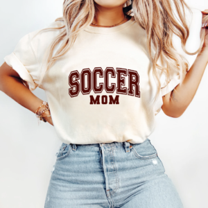 Soccer Mom varsity shirt oversized