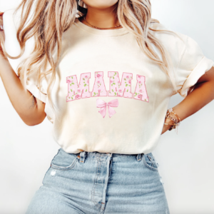 Mama flowers Shirt oversize