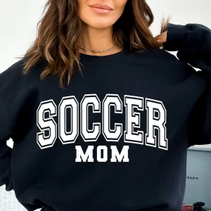 Soccer mom crew neck