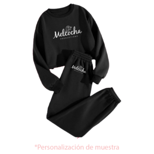 Conjunto Deportivo estamapado personalizado empresarial en Melcocha Prodcutions