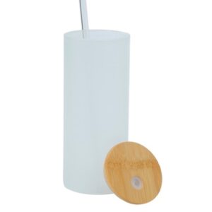 Tumbler de vidrio empresarila para sublimar