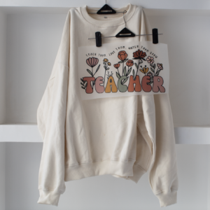 Teacher floral D.I.Y