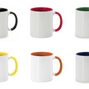 Tazas Bicolor Personalizadas