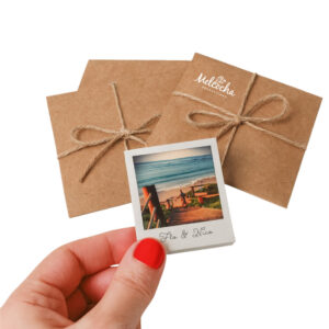 Imán mini Tipo polaroid personalizable