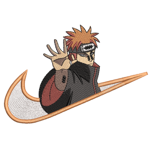 Pain Naruto Nike Logo - Diseño de bordado